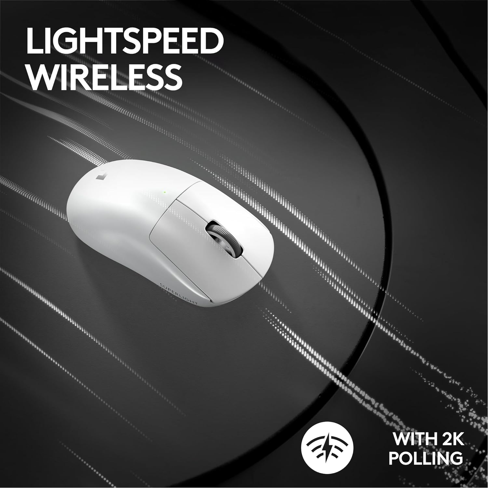 Buy logitech Pro X Superlight 2 Rechargeable Wireless Optical Gaming Mouse  with Lightforce Hybrid Switches (32000 DPI Adjustable, No Additive PTFE  Feet, White) Online - Croma